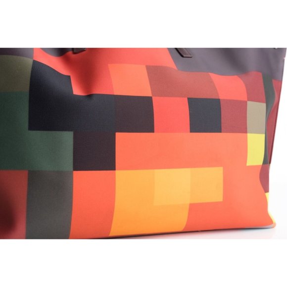 Akris Womens Medium Ai Shoulder Bag Purse Technical Fabric Colorblock Multicolor - Picture 4 of 16